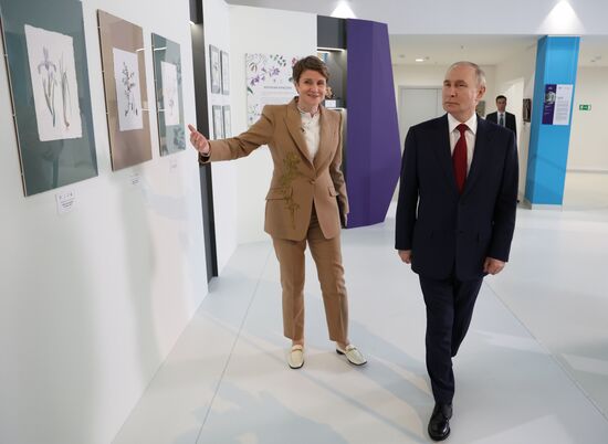 Рабочая поездка президента Владимира Путина в Сочи 