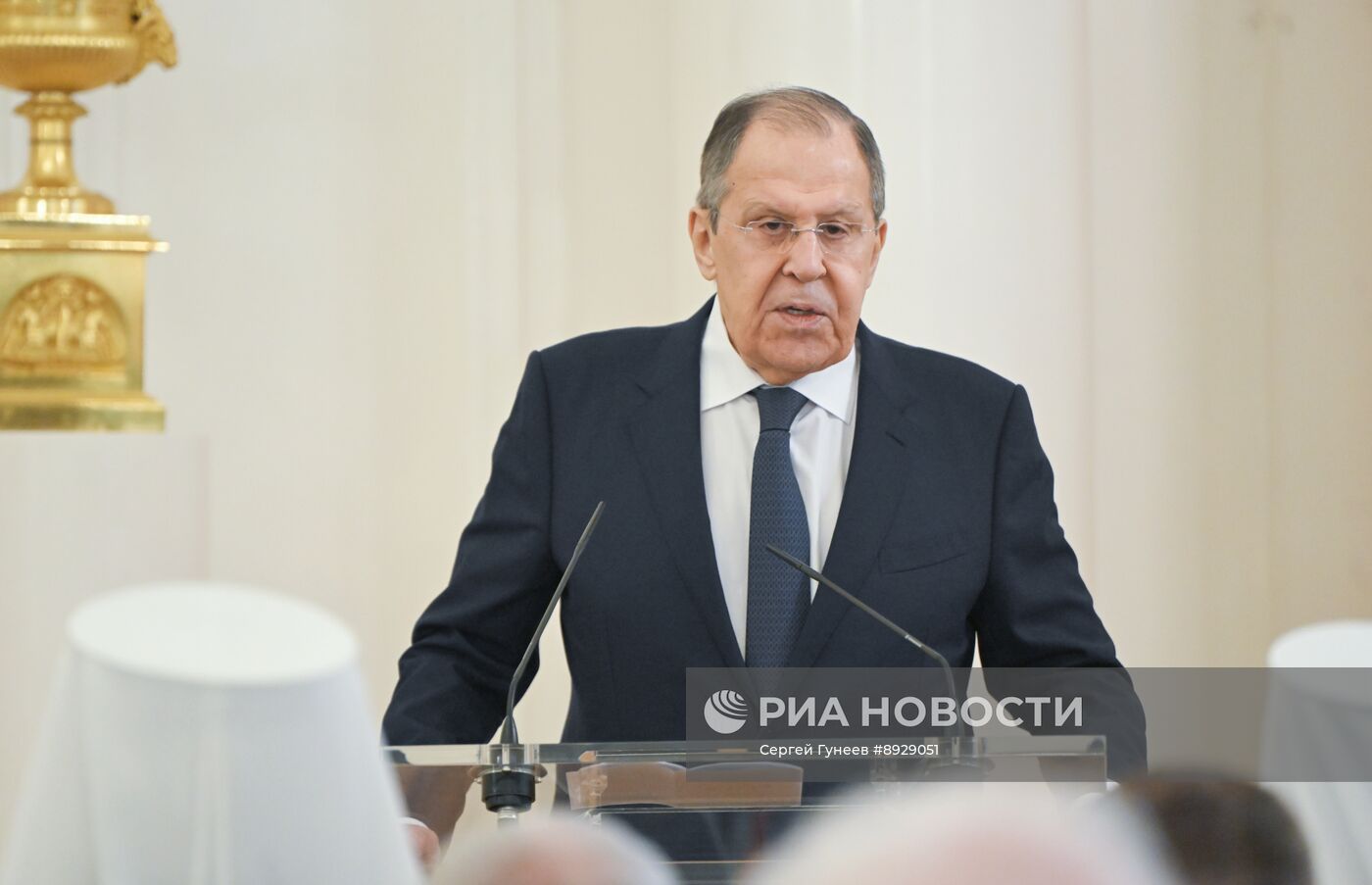 Приём от имени министра иностранных дел С. Лаврова по случаю православной Пасхи