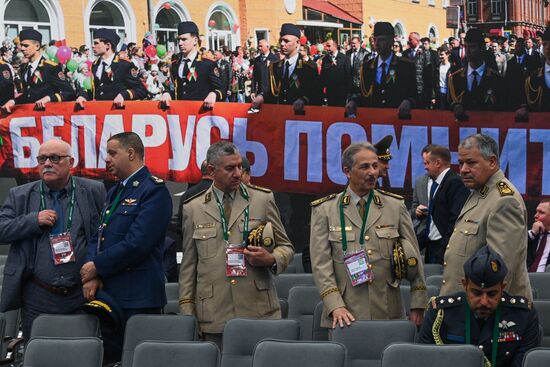 Открытие международной выставки вооружений и военной техники MILEX 2025