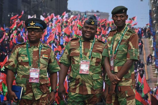 Открытие международной выставки вооружений и военной техники MILEX 2025