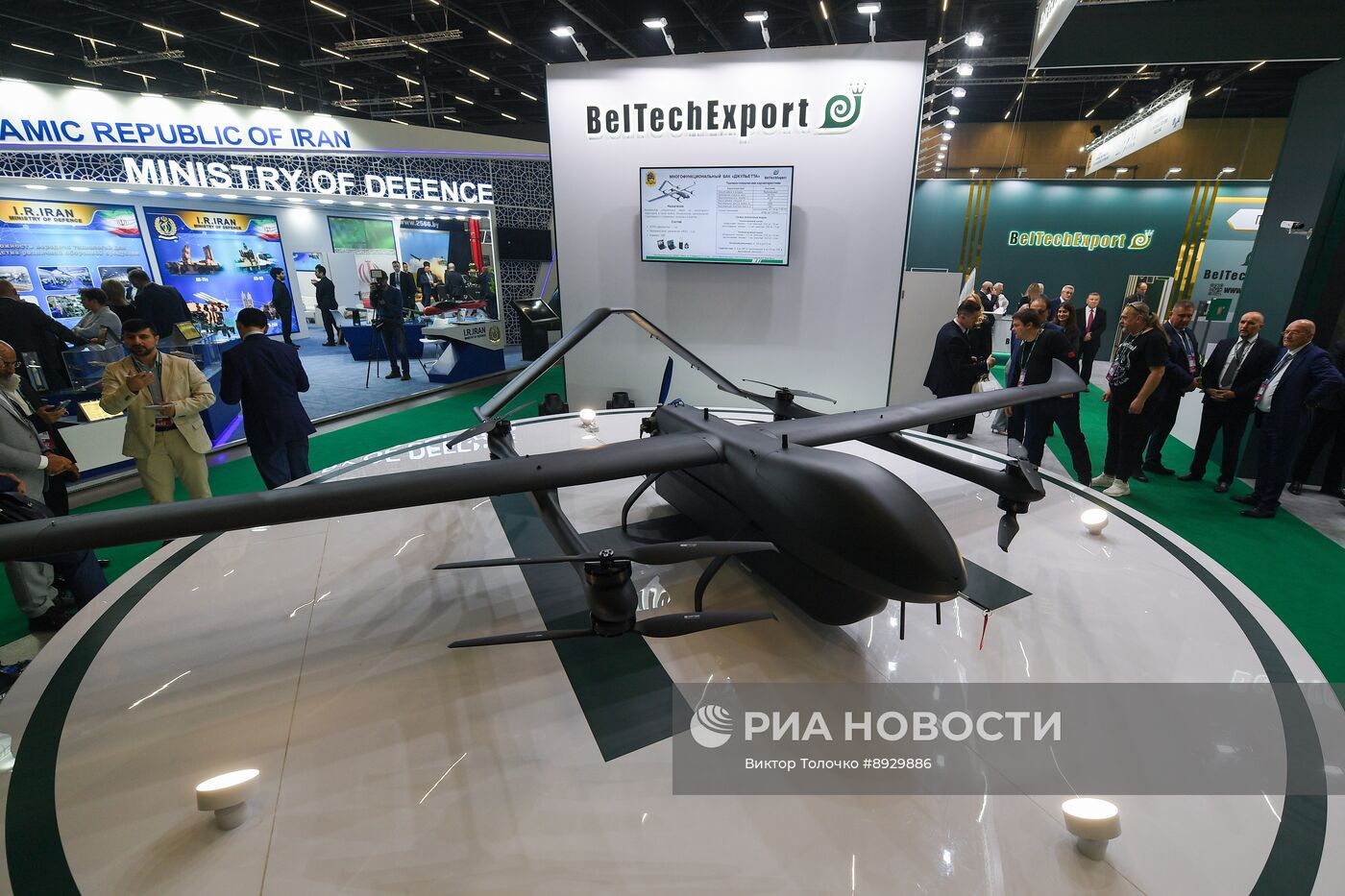 Открытие международной выставки вооружений и военной техники MILEX 2025
