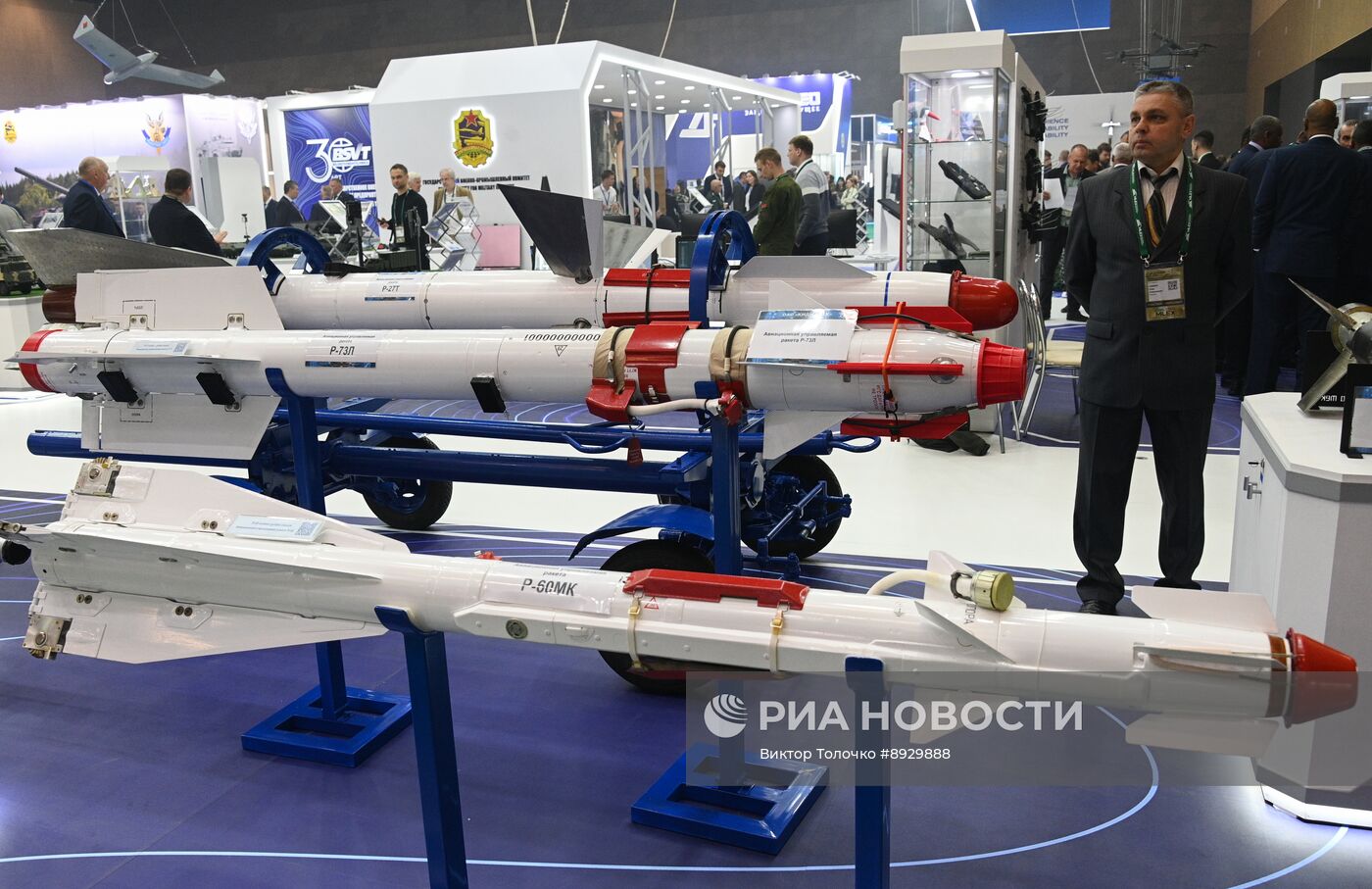 Открытие международной выставки вооружений и военной техники MILEX 2025