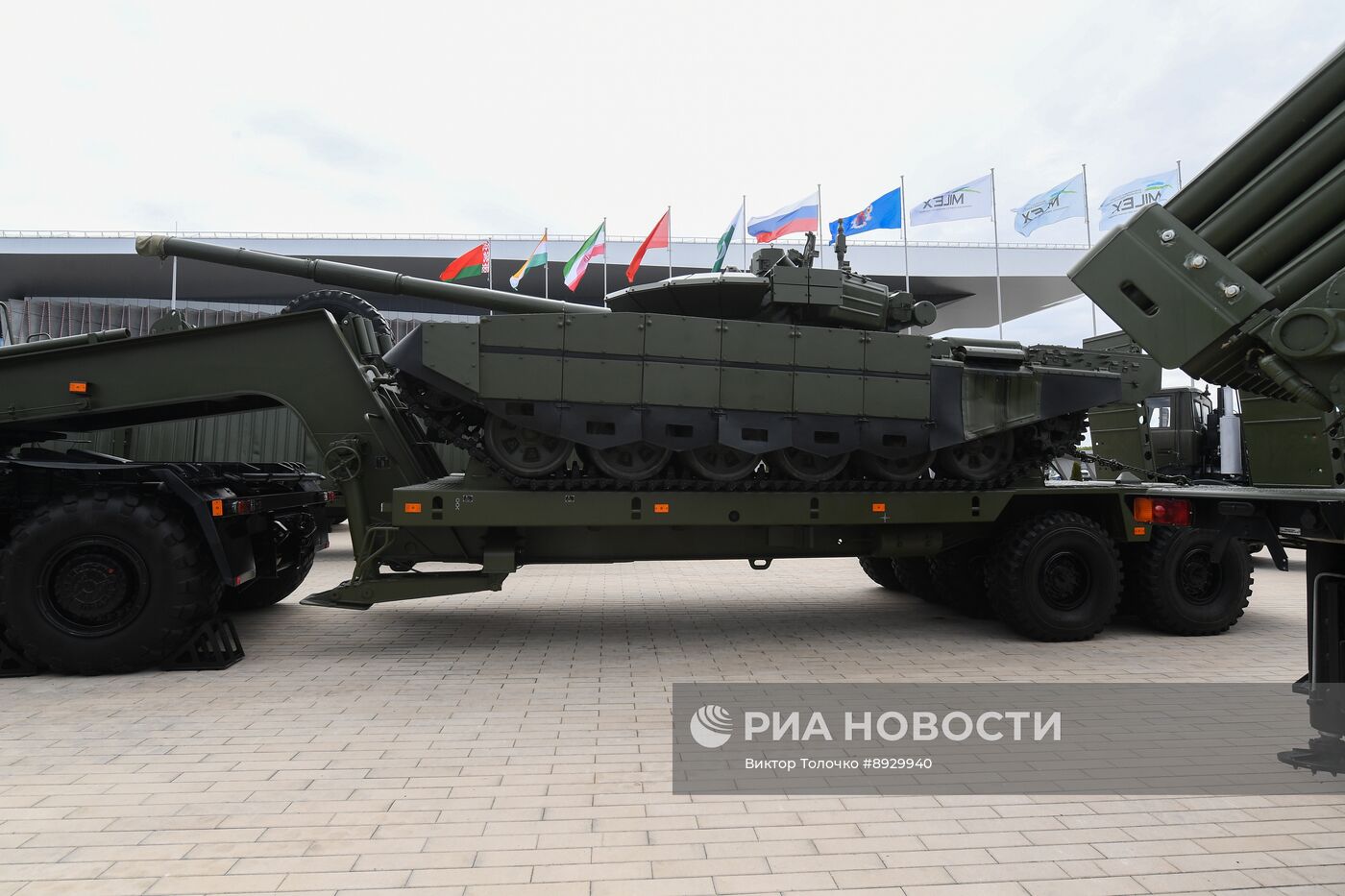 Открытие международной выставки вооружений и военной техники MILEX 2025