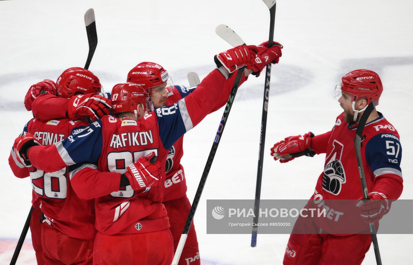 Хоккей. КХЛ. "Локомотив" (Ярославль) - "Трактор" (Челябинск)