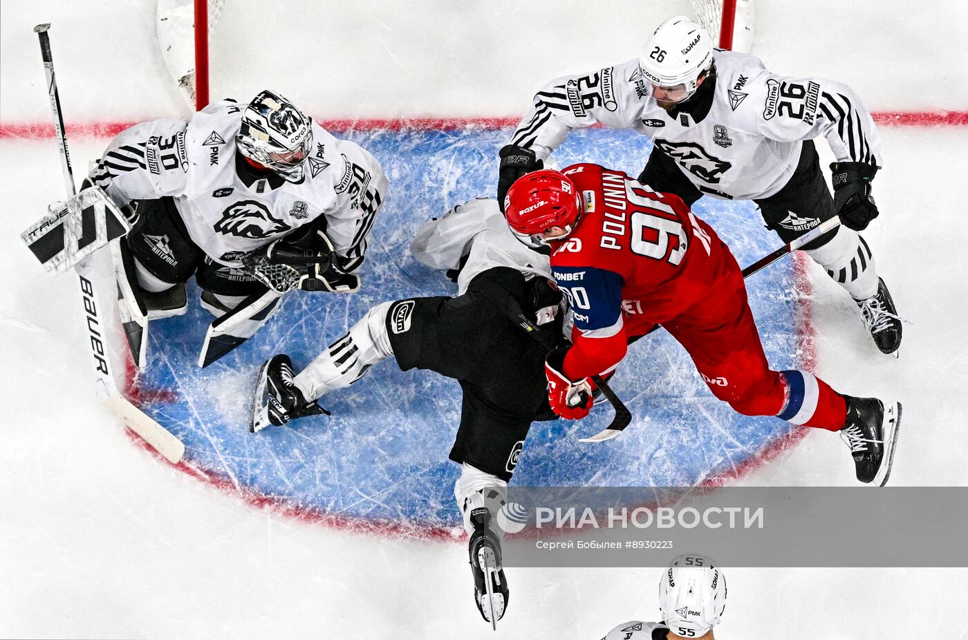 Хоккей. КХЛ. "Локомотив" (Ярославль) - "Трактор" (Челябинск)