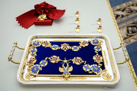 Президент Владимир Путин вручил высшие госнаграды 