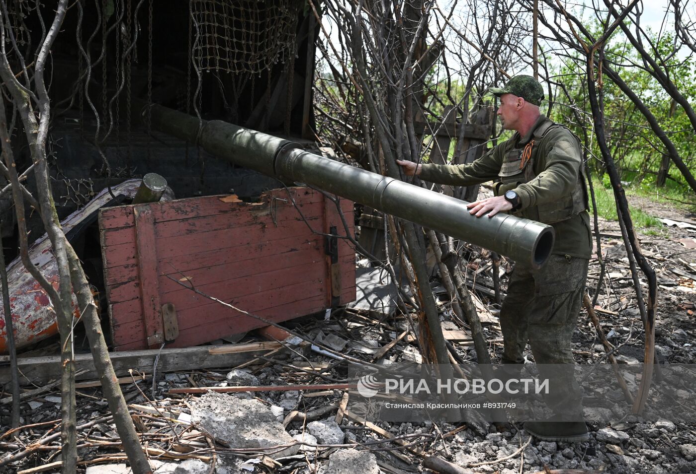 Боевая работа танка Т-80 группировки войск "Центр" на Красноармейском направлении СВО