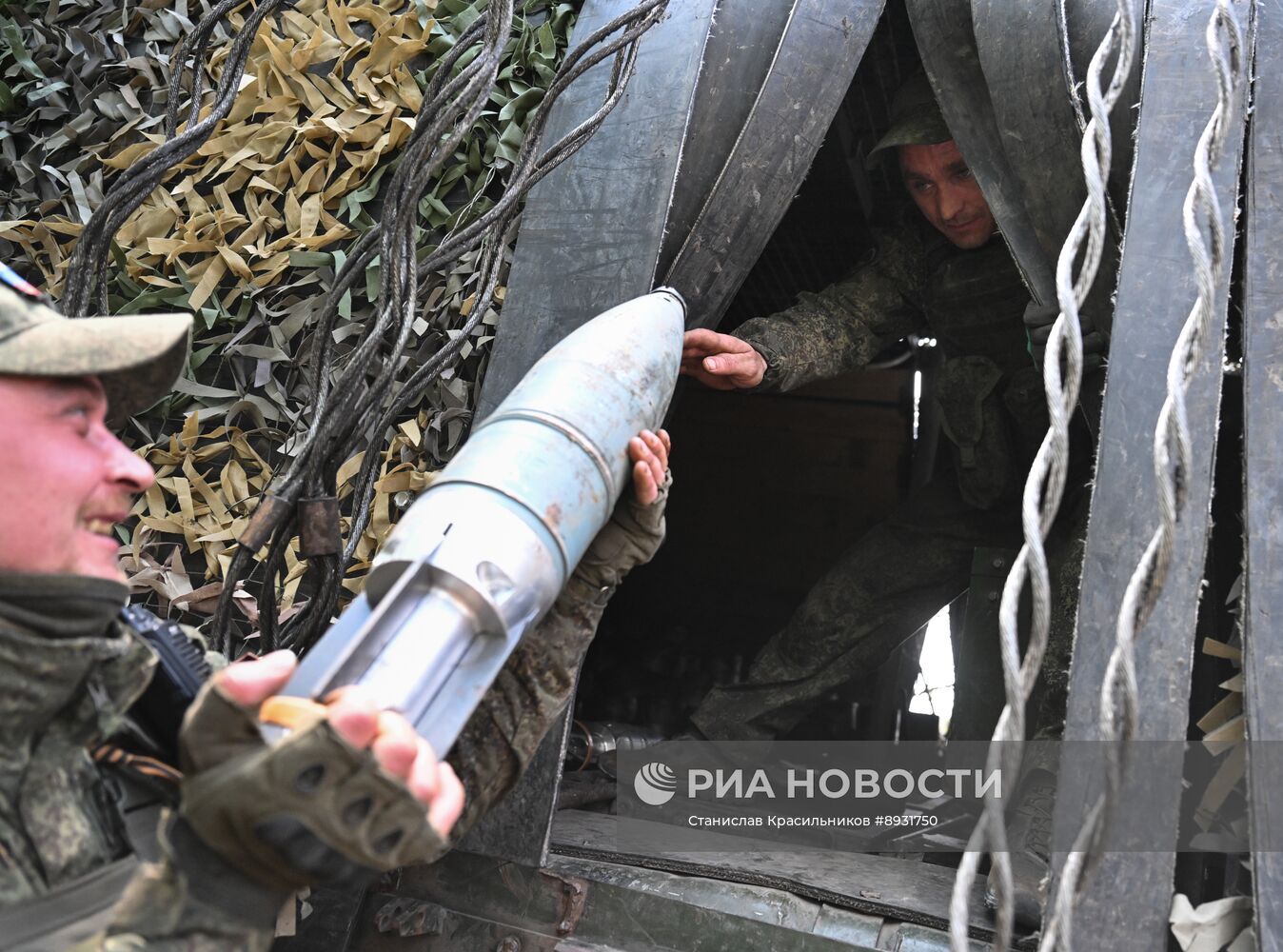 Боевая работа танка Т-80 группировки войск "Центр" на Красноармейском направлении СВО