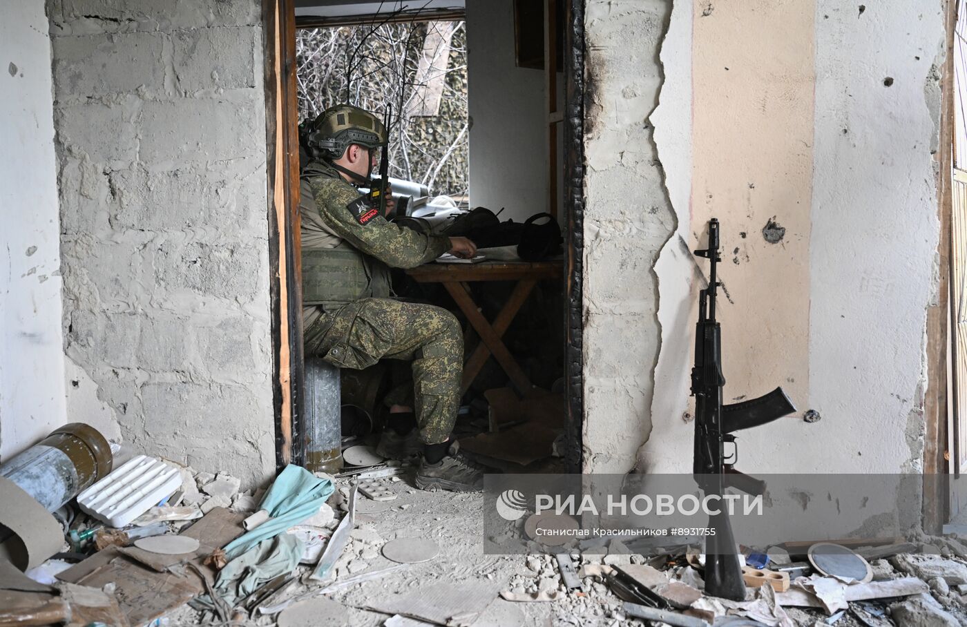 Боевая работа танка Т-80 группировки войск "Центр" на Красноармейском направлении СВО