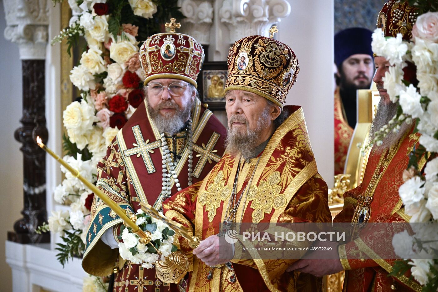 Празднование Дня крещения святого князя Владимира с его дружиной в Херсонесе