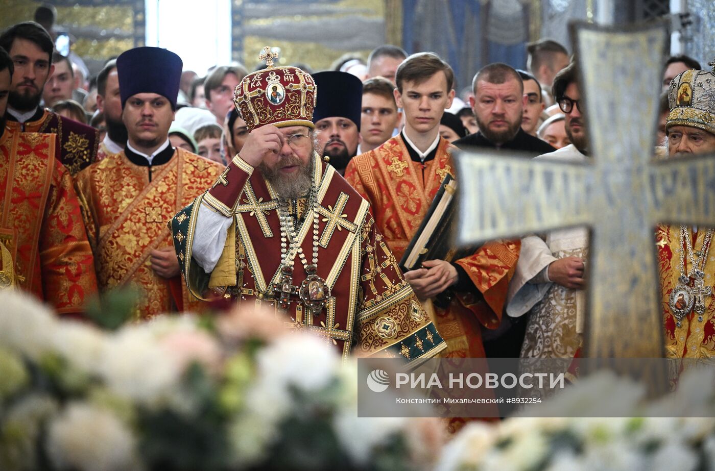 Празднование Дня крещения святого князя Владимира с его дружиной в Херсонесе
