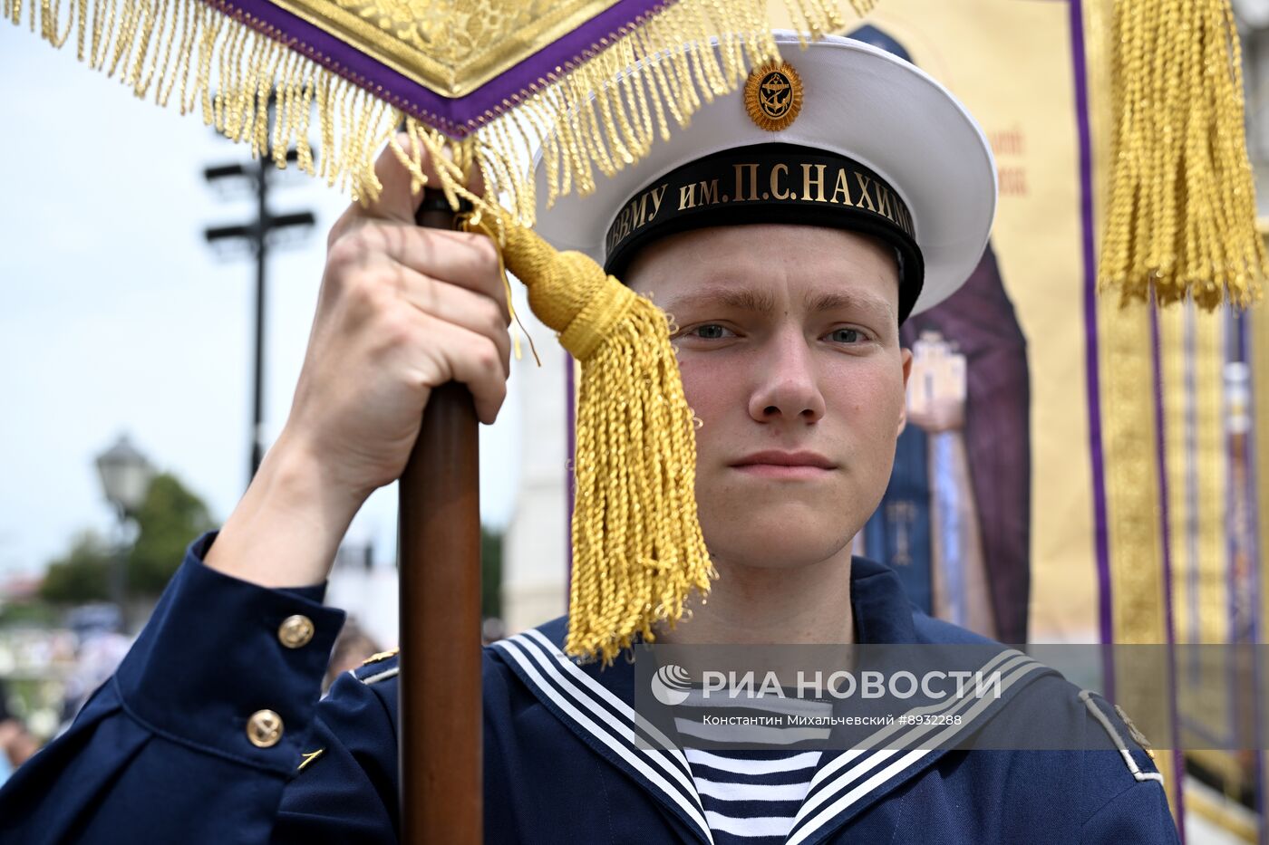 Празднование Дня крещения святого князя Владимира с его дружиной в Херсонесе