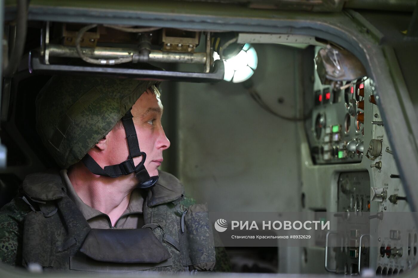 Боевое дежурство расчетов ЗРК "Бук" группировки войск "Центр" на Красноармейском направлении СВО