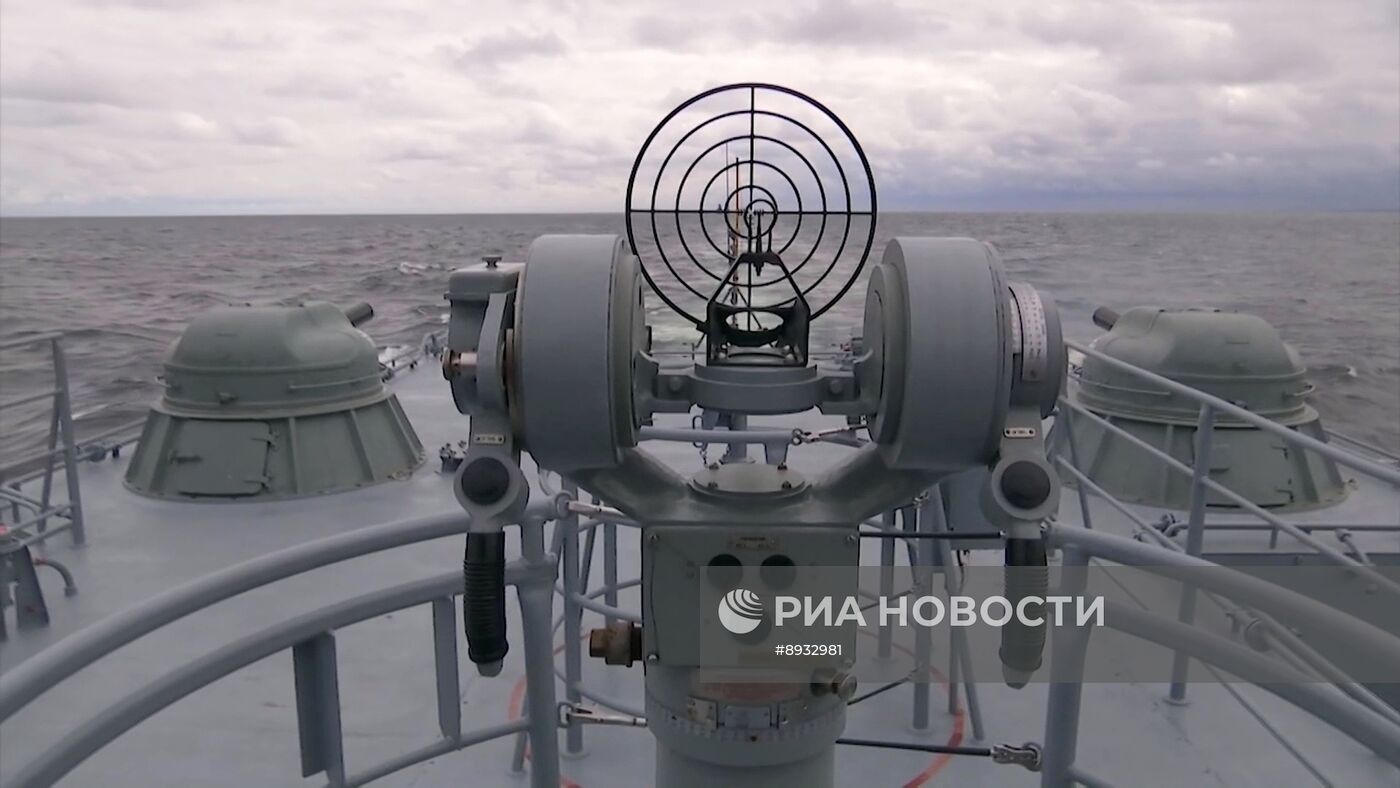 Учения Балтийского флота