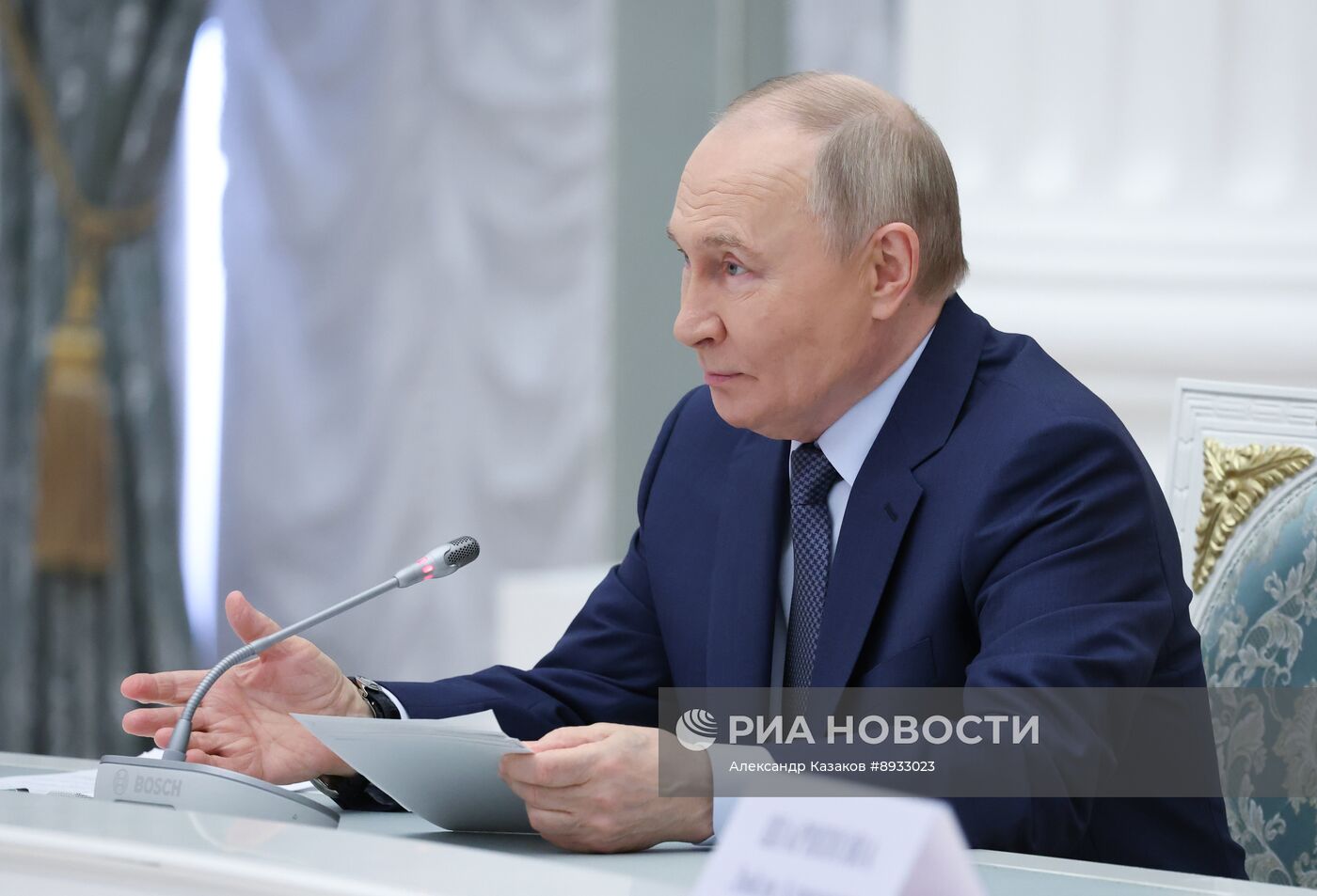 Президент Владимир Путин провел заседание набсовета "Россия – страна возможностей"
