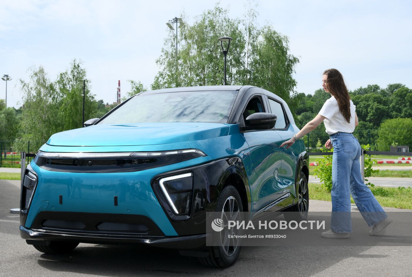 Тест-драйв электромобиля "Атом"