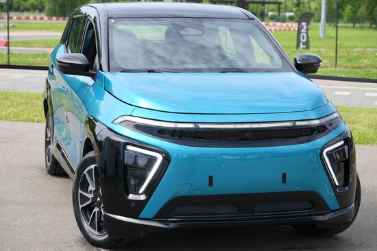 Тест-драйв электромобиля "Атом" 