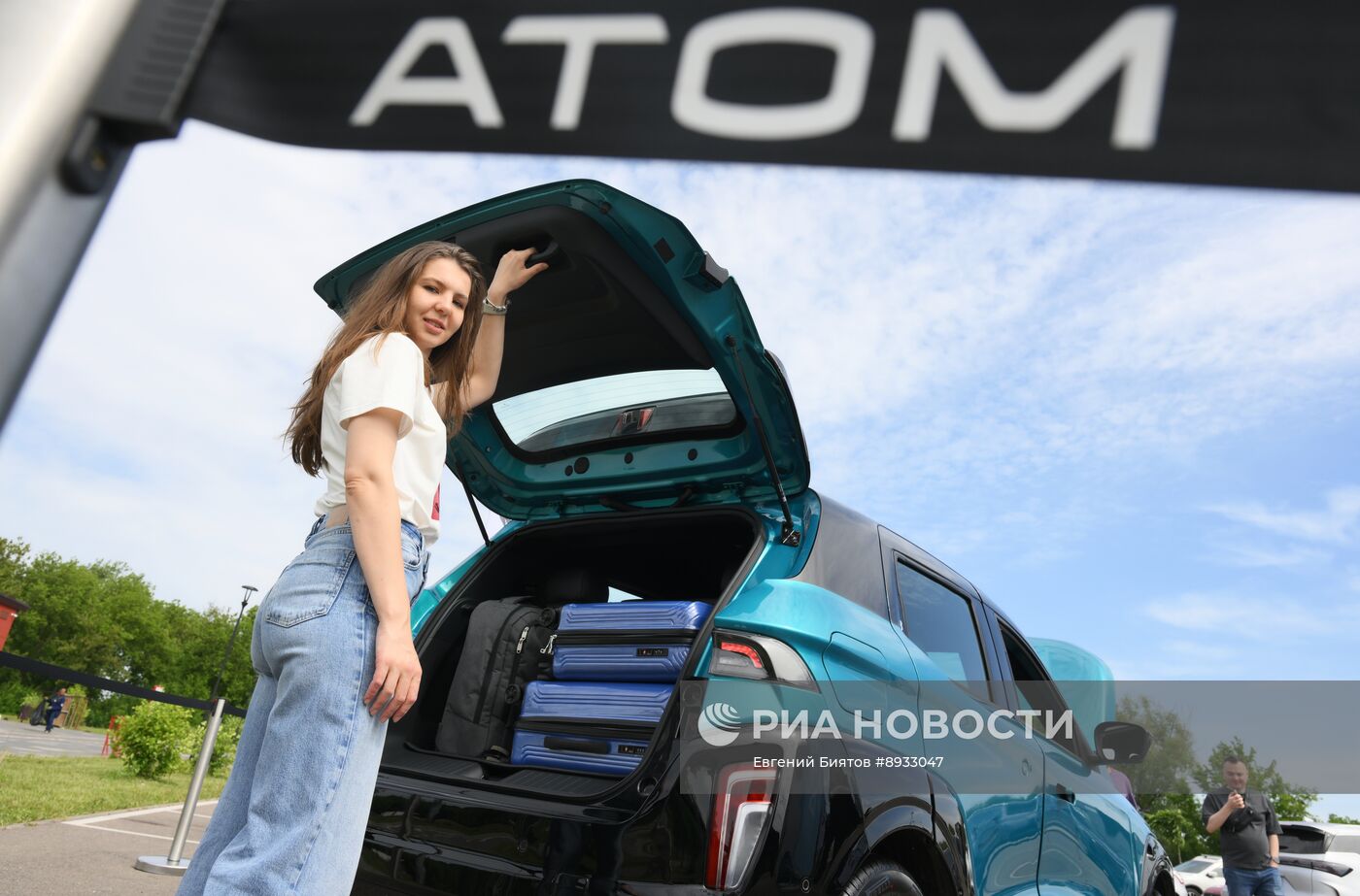 Тест-драйв электромобиля "Атом" 
