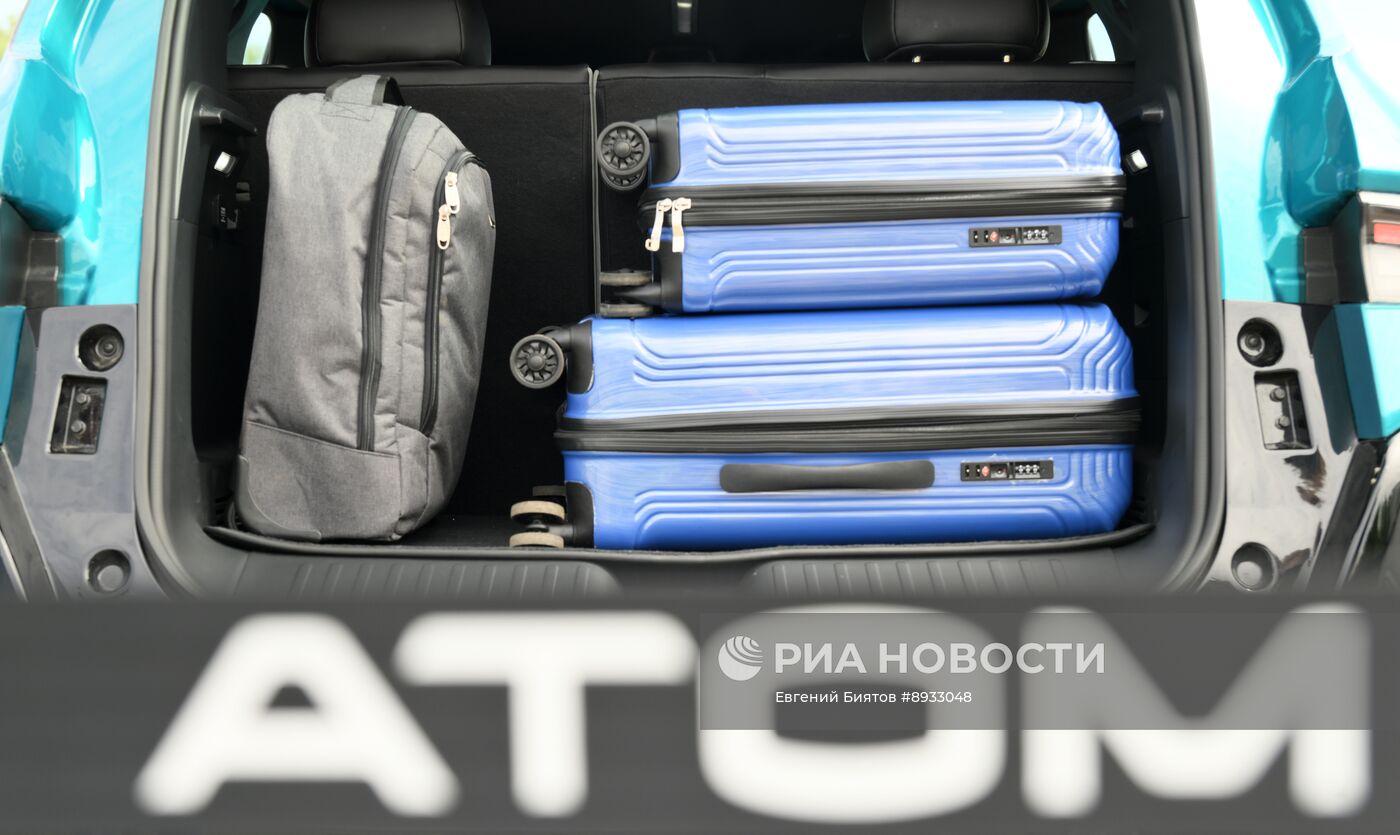 Тест-драйв электромобиля "Атом" 