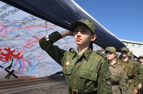 Парад кадетского движения Москвы