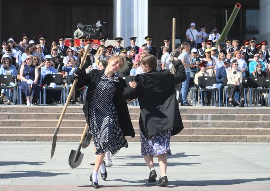 Парад кадетского движения Москвы