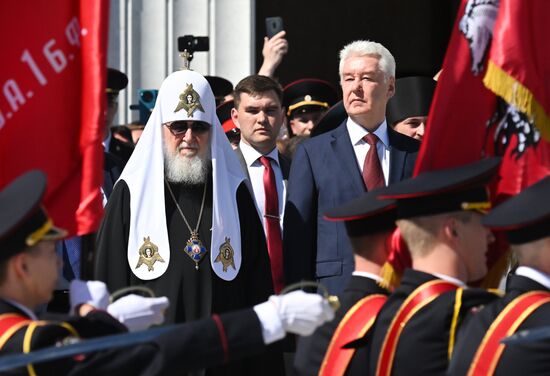 Парад кадетского движения Москвы