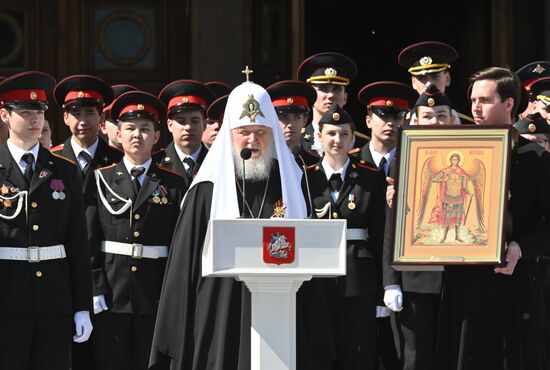 Парад кадетского движения Москвы