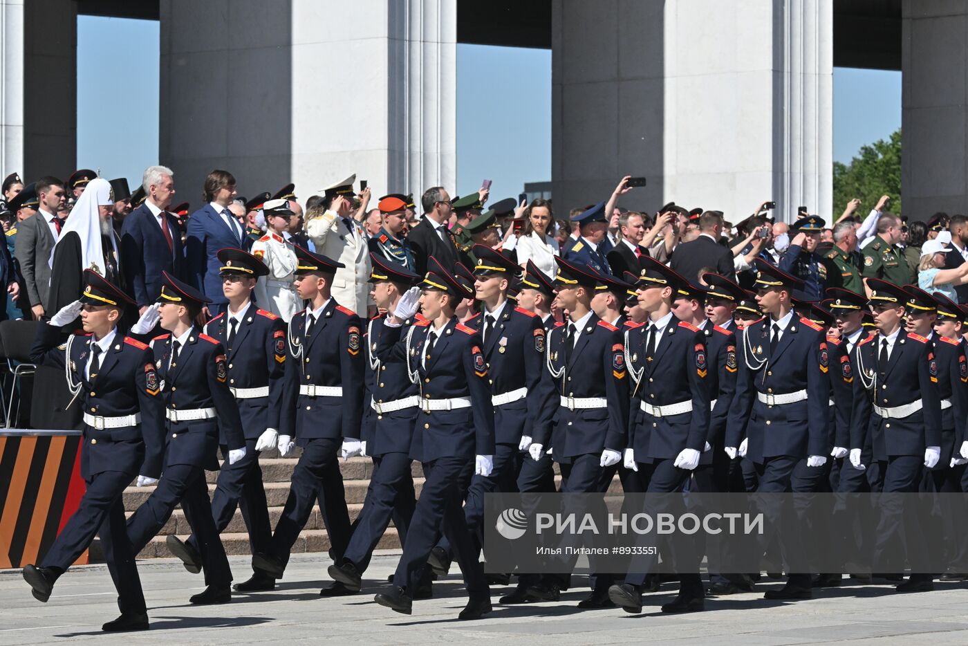 Парад кадетского движения Москвы