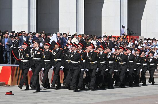 Парад кадетского движения Москвы