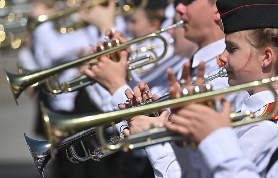Парад кадетского движения Москвы