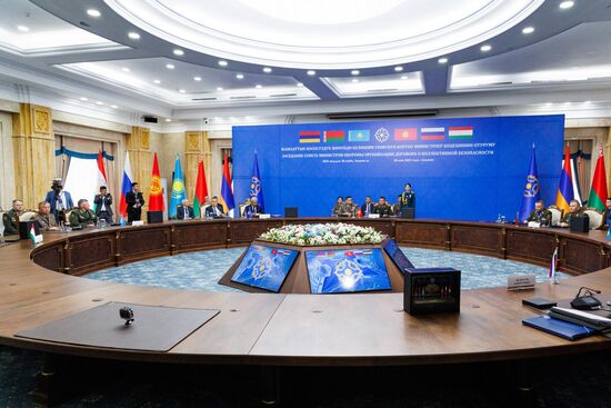 Рабочий визит министра обороны РФ А. Белоусова в Киргизию 