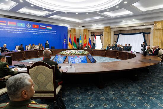 Рабочий визит министра обороны РФ А. Белоусова в Киргизию 