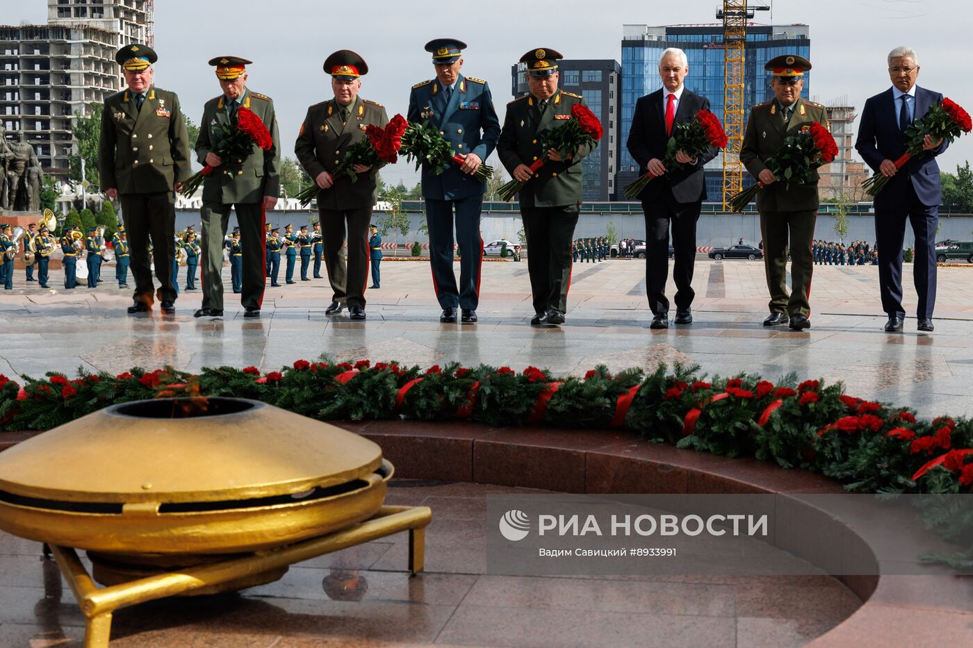 Рабочий визит министра обороны РФ А. Белоусова в Киргизию 