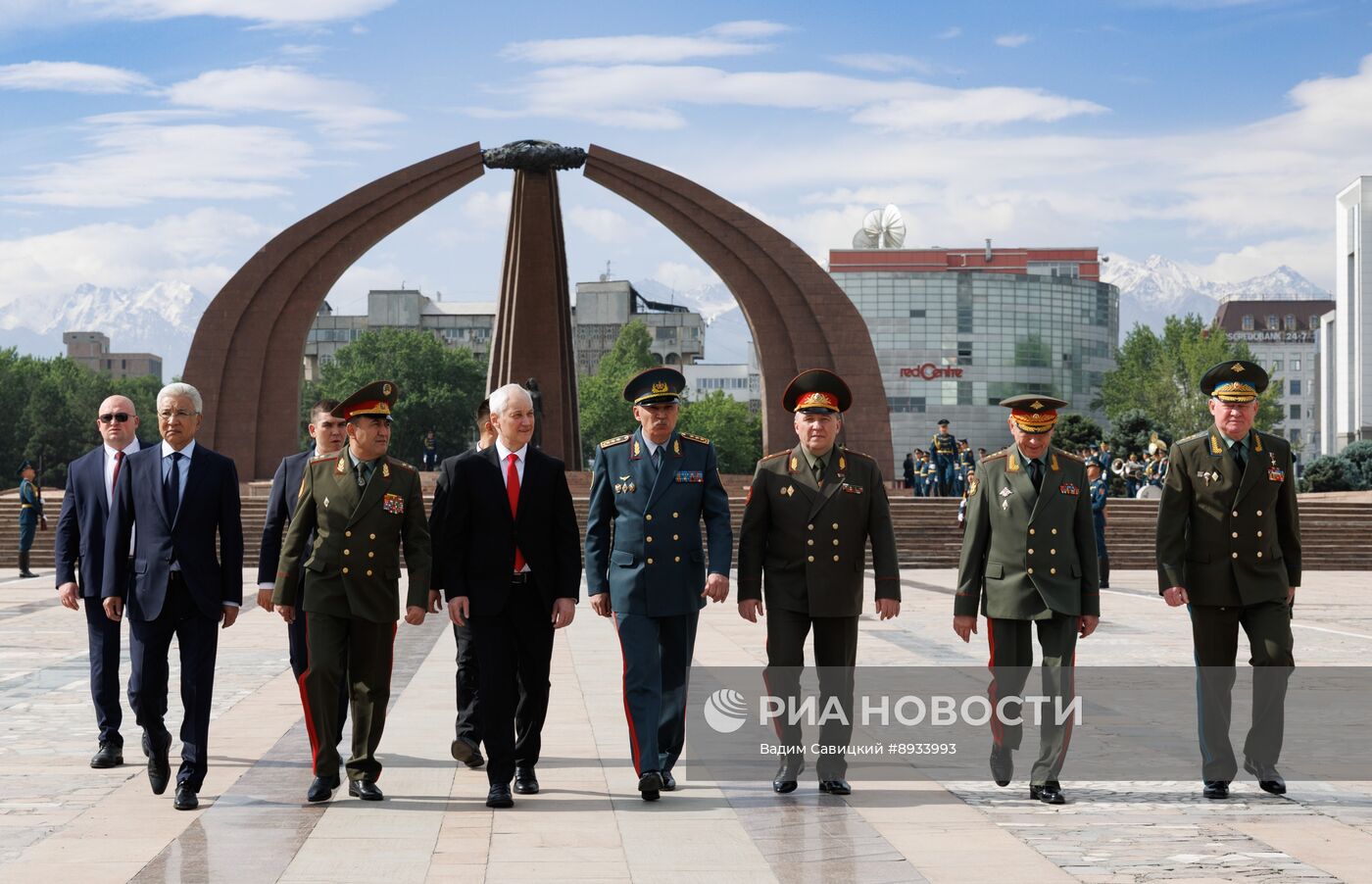 Рабочий визит министра обороны РФ А. Белоусова в Киргизию