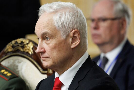 Рабочий визит министра обороны РФ А. Белоусова в Киргизию 