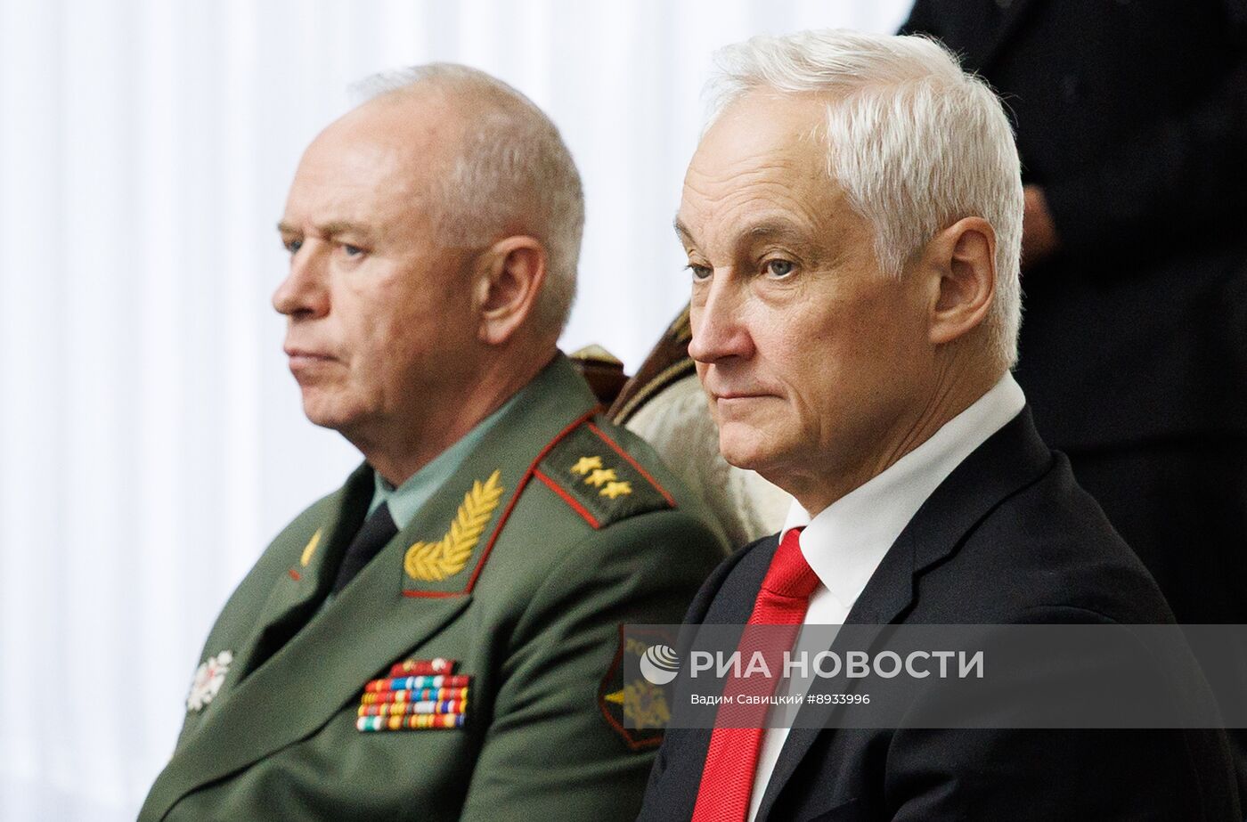 Рабочий визит министра обороны РФ А. Белоусова в Киргизию 