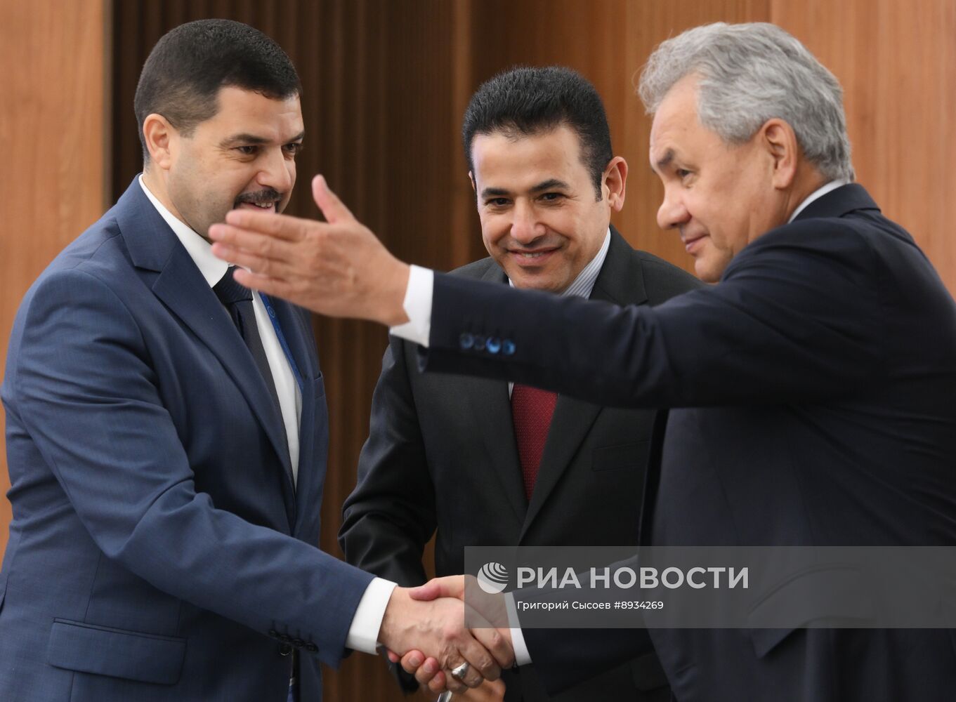 Международная встреча по безопасности. Встреча с делегацией Ирака