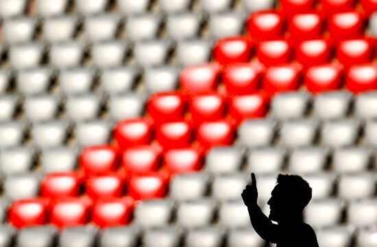 Финал Лиги Чемпионов УЕФА 2025. Тренировка команды "Интер" (Милан, Италия)