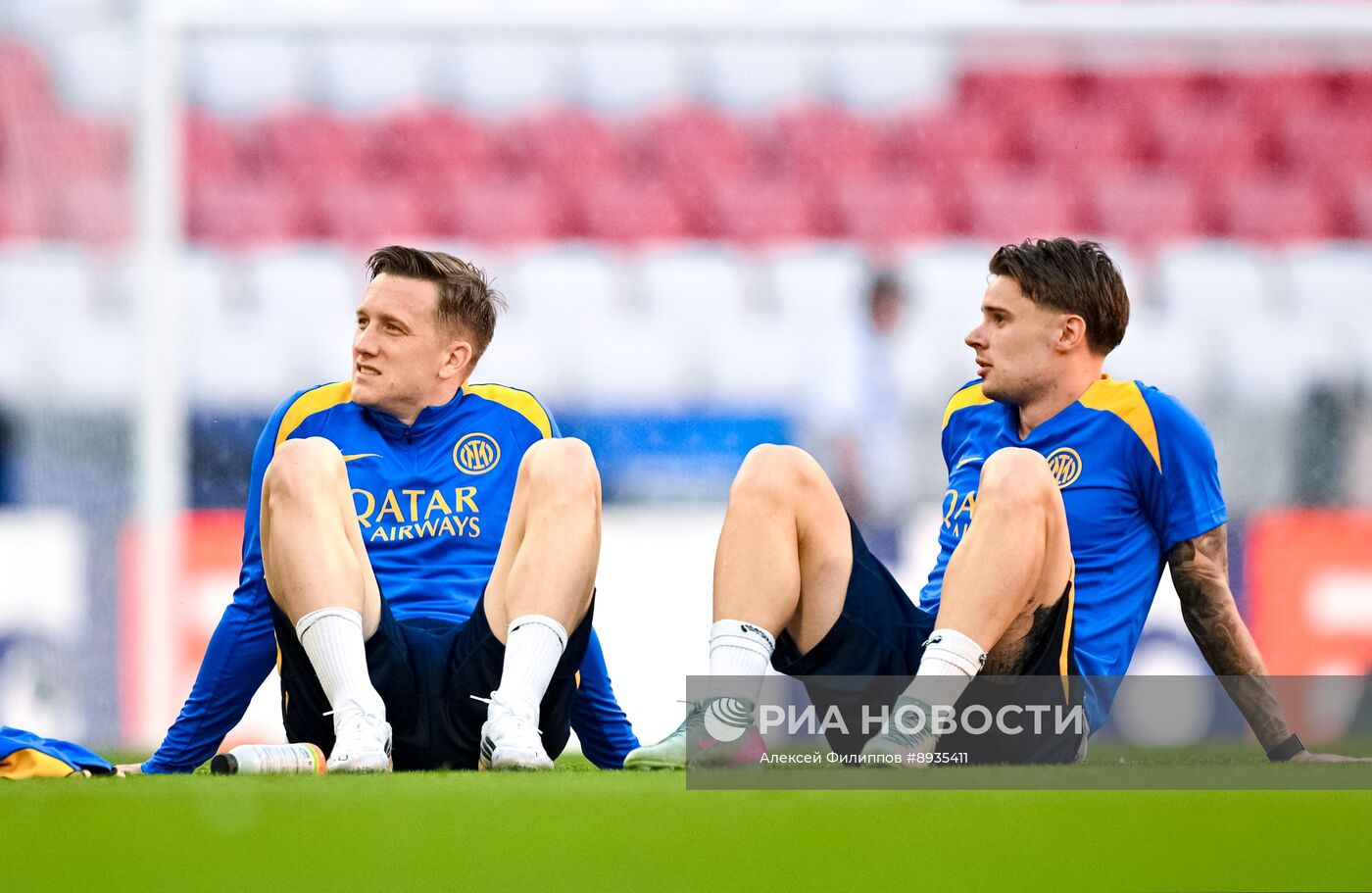 Финал Лиги Чемпионов УЕФА 2025. Тренировка команды "Интер" (Милан, Италия)