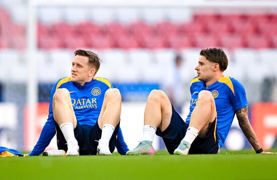 Финал Лиги Чемпионов УЕФА 2025. Тренировка команды "Интер" (Милан, Италия)