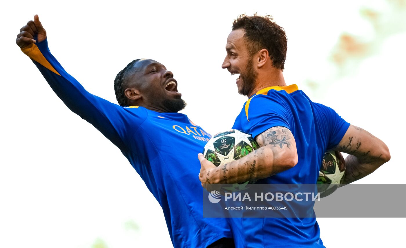 Финал Лиги Чемпионов УЕФА 2025. Тренировка команды "Интер" (Милан, Италия)