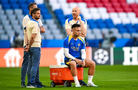 Финал Лиги Чемпионов УЕФА 2025. Тренировка команды "Интер" (Милан, Италия)