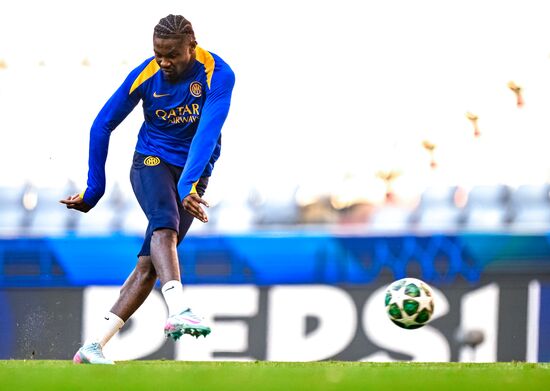 Финал Лиги Чемпионов УЕФА 2025. Тренировка команды "Интер" (Милан, Италия)