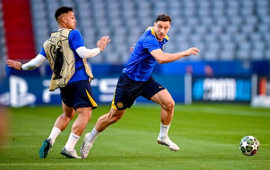 Финал Лиги Чемпионов УЕФА 2025. Тренировка команды "Интер" (Милан, Италия)