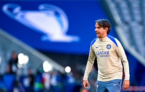 Финал Лиги Чемпионов УЕФА 2025. Тренировка команды "Интер" (Милан, Италия)