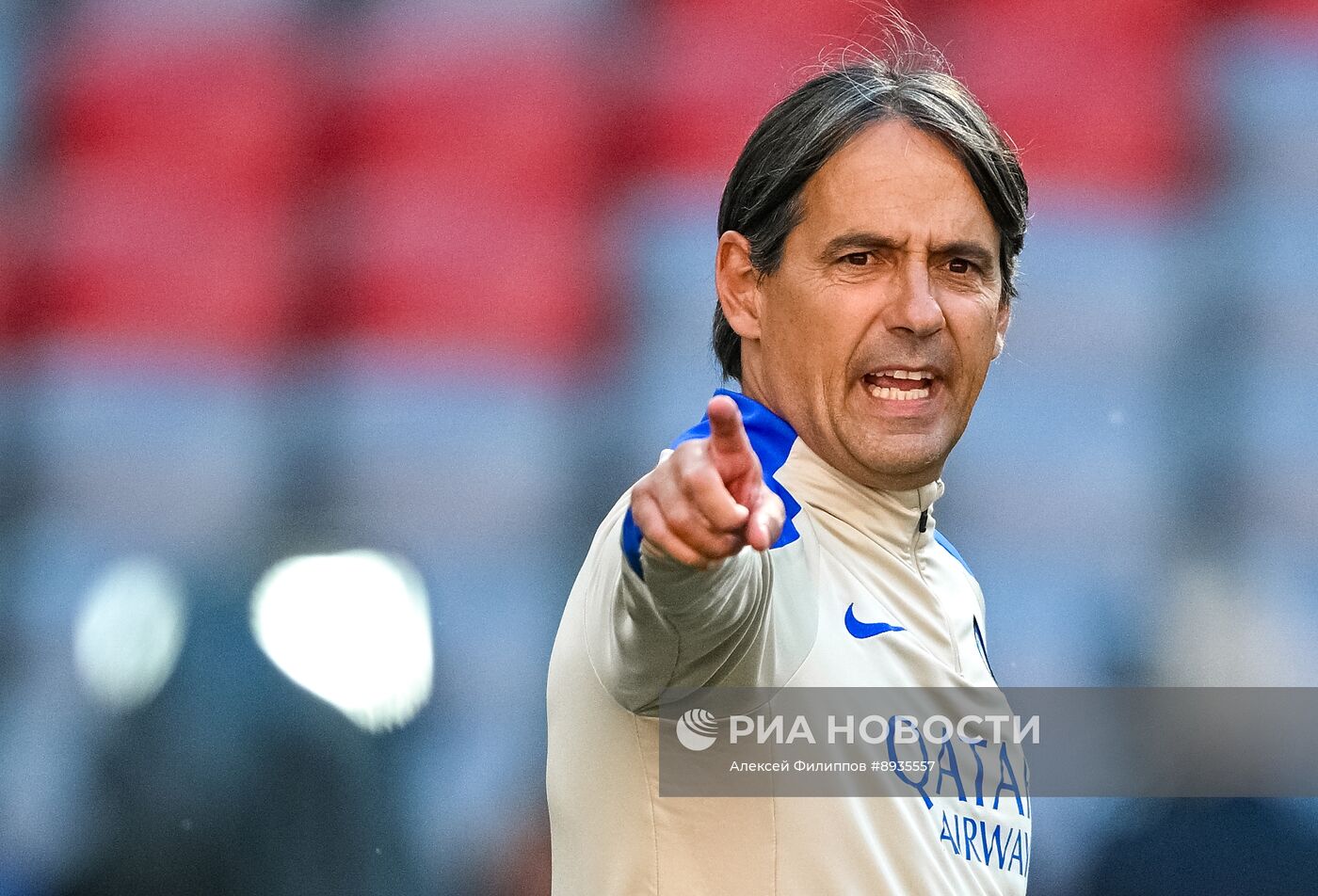 Финал Лиги Чемпионов УЕФА 2025. Тренировка команды "Интер" (Милан, Италия)