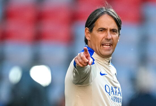 Финал Лиги Чемпионов УЕФА 2025. Тренировка команды "Интер" (Милан, Италия)