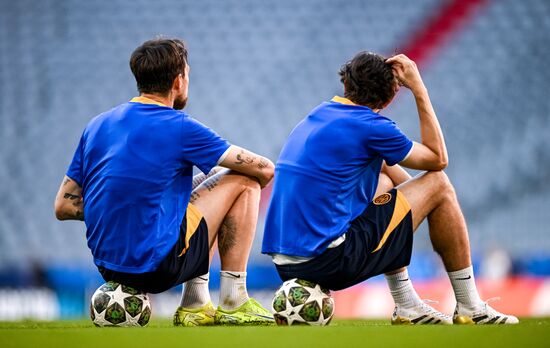 Финал Лиги Чемпионов УЕФА 2025. Тренировка команды "Интер М" (Милан, Италия)