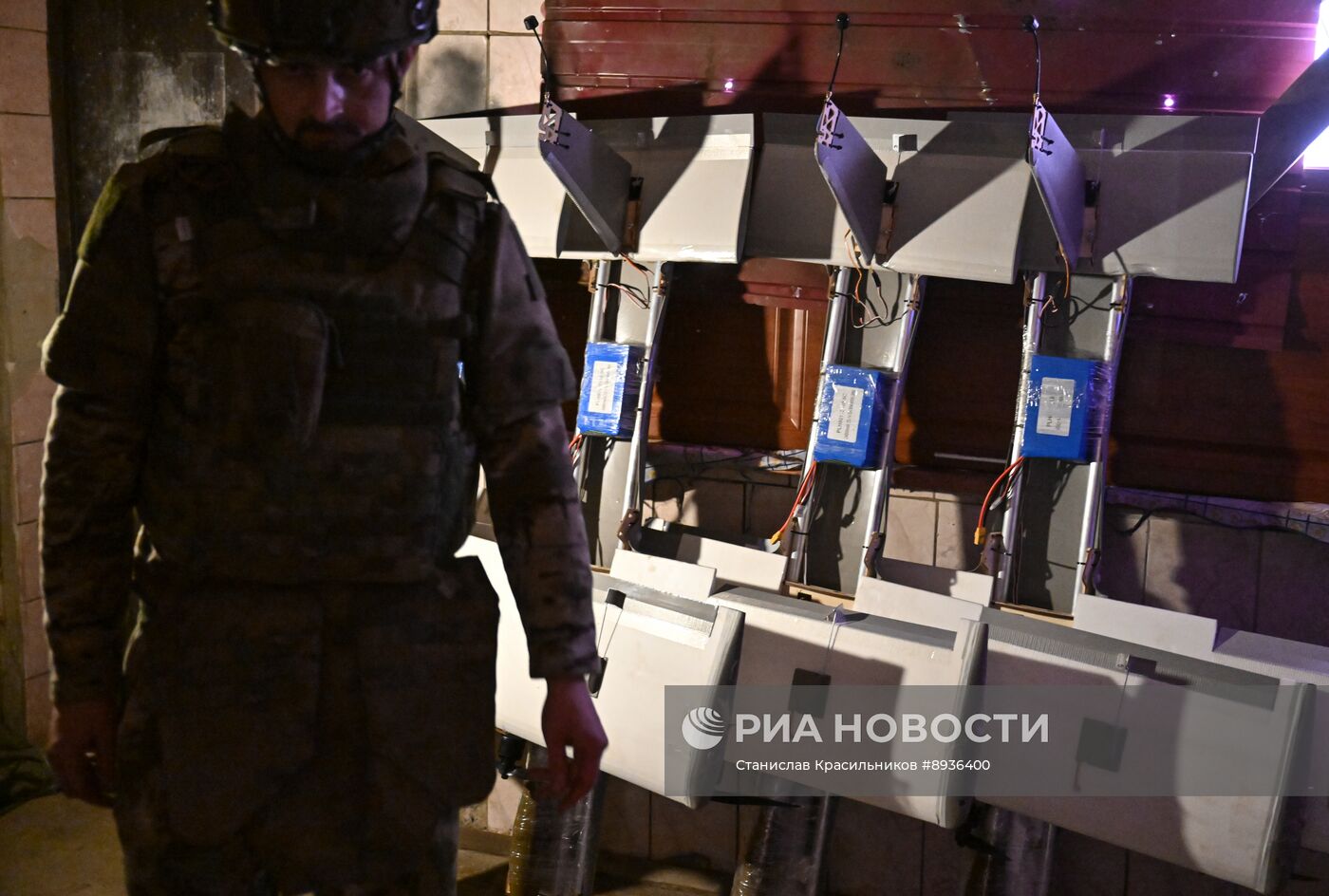 Боевая работа расчета ударного БПЛА "Молния" группировки войск "Центр" на Красноармейском направлении СВО