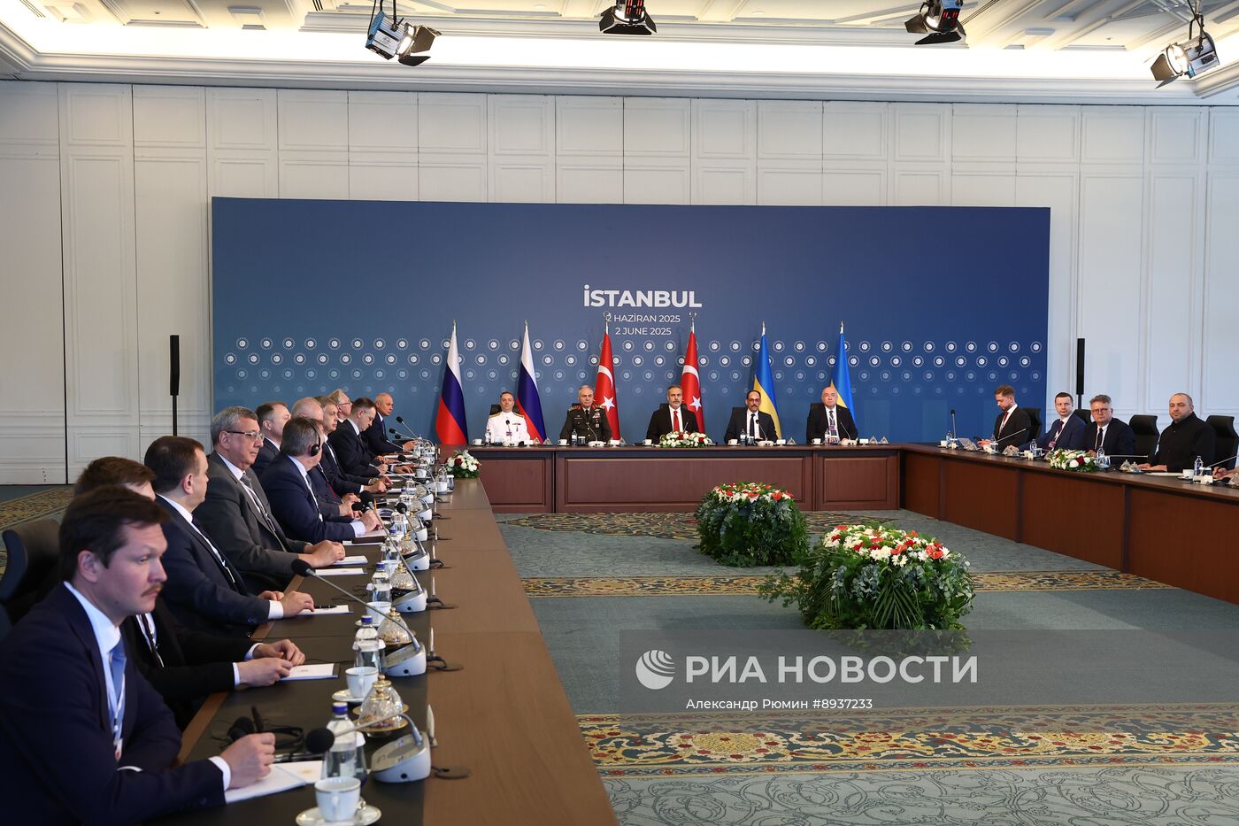 Второй раунд переговоров России и Украины